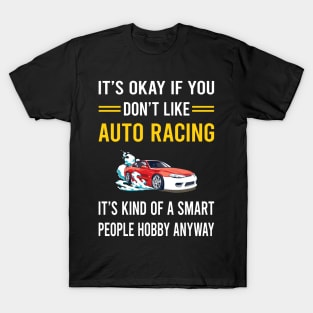 Smart People Hobby Auto Racing Automotive Autosport T-Shirt